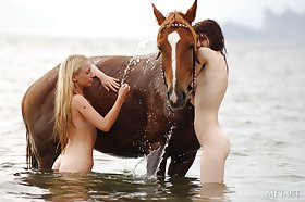 Dariya A, Lera B - Tramonti